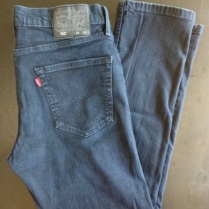 Levi’s 502 34x30 Slim Fit Dark Blue Jeans